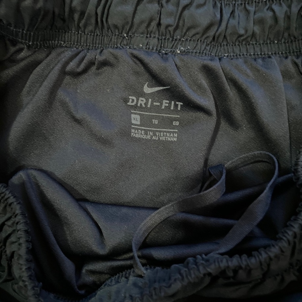 Navy blue Nike shorts
